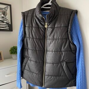 Michael KORS  Stylish Black Puffer Vest